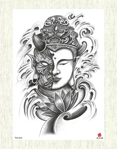 Hình Ảnh Cho Hình Xăm Mặt Phật: