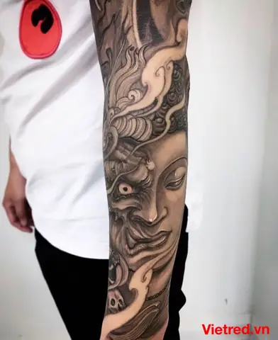 Hình Xăm Nữa Phật Nữa Quỷ