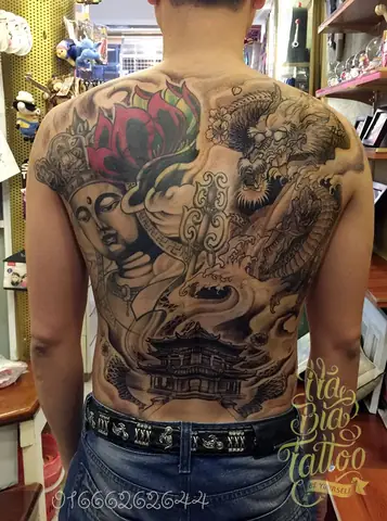 Hình Ảnh Cho Hình Xăm Bít Lưng Phật: