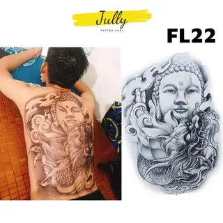 Hình Ảnh Cho Hình Xăm Bít Lưng Phật: