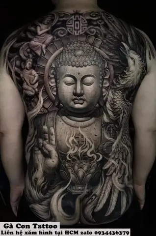 Hình Ảnh Cho Hình Xăm Bít Lưng Phật: