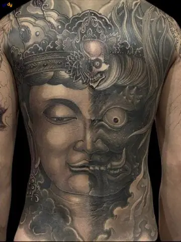 Hình Xăm Phật Quỷ