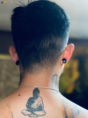 Hình Xăm Phật Sau Gáy