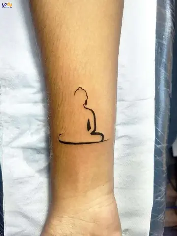 Hình Xăm Phật Mini