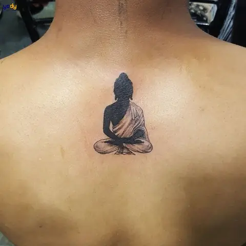 Hình Xăm Phật Sau Gáy