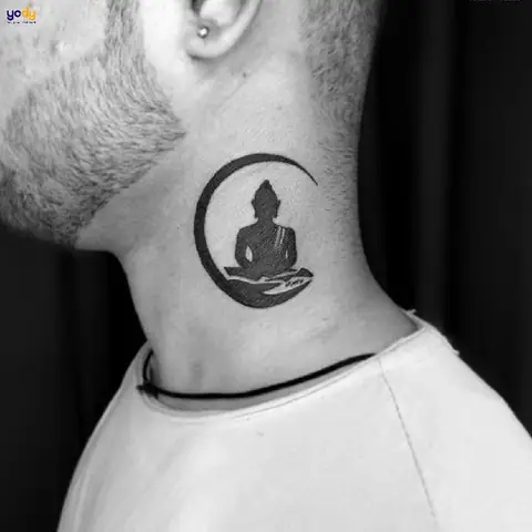 Hình Xăm Phật Mini