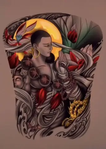 Hình Ảnh Cho Hình Xăm Phật Đẹp Ở Lưng: