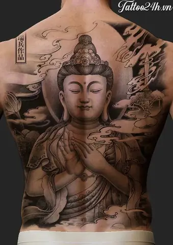 Hình Ảnh Cho Hình Xăm Phật Đẹp Ở Lưng: