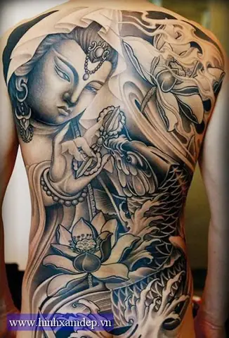 Hình Ảnh Cho Hình Xăm Phật Đẹp Ở Lưng: