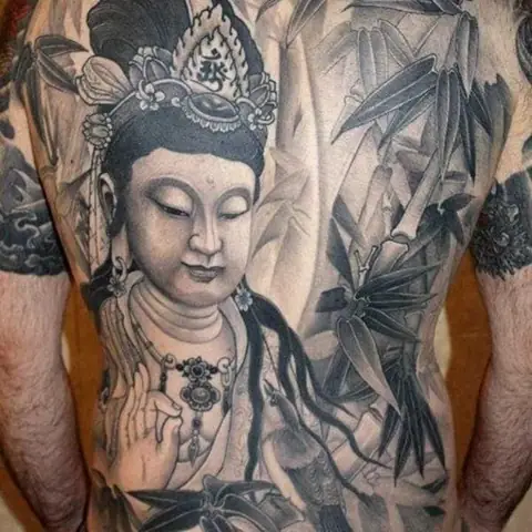 Hình Ảnh Cho Hình Xăm Phật Phổ Hiền Bồ Tát: