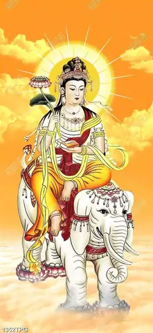 Hình Ảnh Cho Hình Xăm Phật Phổ Hiền Bồ Tát: