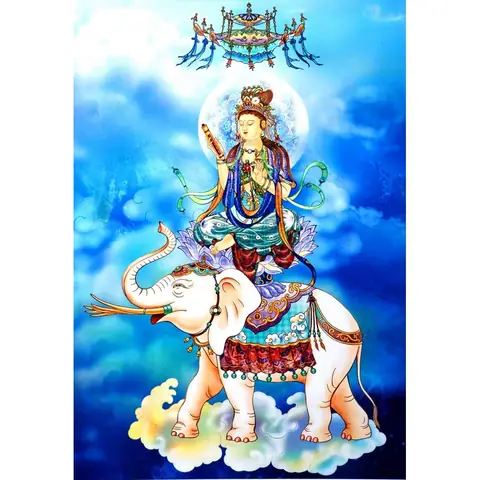 Hình Ảnh Cho Hình Xăm Phật Phổ Hiền Bồ Tát: