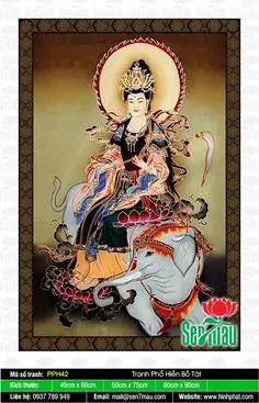 Hình Ảnh Cho Hình Xăm Phật Phổ Hiền Bồ Tát: