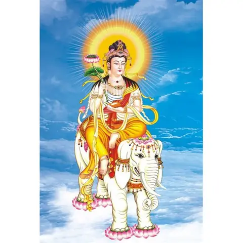 Hình Ảnh Cho Hình Xăm Phật Phổ Hiền Bồ Tát: