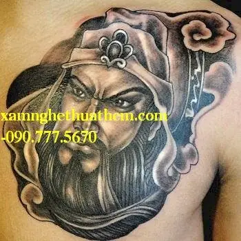 Hình Ảnh Cho Hình Xăm Phật Văn Thù Bồ Tát: