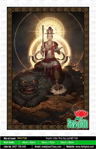 Hình Ảnh Cho Hình Xăm Phật Văn Thù Bồ Tát: