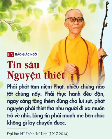 Hòa Thượng Trí Tịnh Niệm Phật