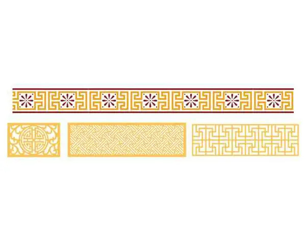 Hoa Văn Chữ Vạn Vector Trang Trí Phật Giáo Filefree.net