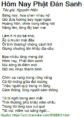 Hôm Nay Mừng Phật Đản Sanh Karaoke: Những Bài Hát Phật Giáo Hay Nhất Bạn Nên Nghe