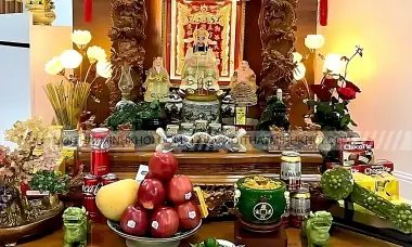 Lưu Ý Quan Trọng Khi Dùng Đèn Hoa Sen Để Bàn Thờ?