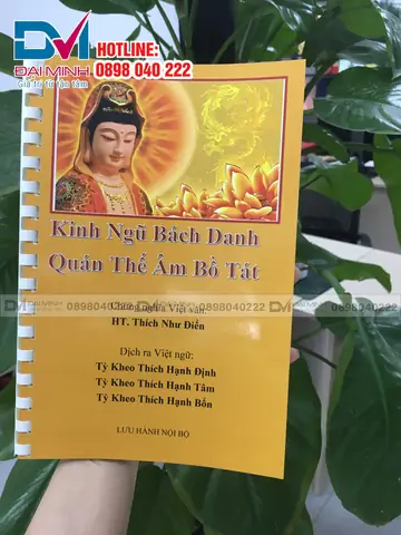 Số Lượng Đặt In Tối Thiểu Và Thời Gian In Ấn Sách Kinh Phật