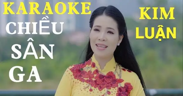 Karaoke - Tân Cổ _ Chiều Sân Ga