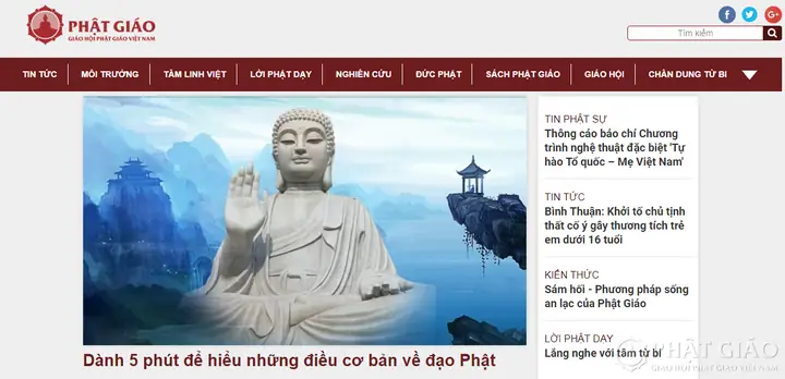 Phatgiao.org.vn - Kênh Truyền Thông Phật Giáo Online Dẫn Đầu Việt Nam