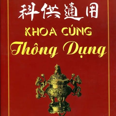 Khoa Cúng Thông Dụng – Phật Lịch 2546