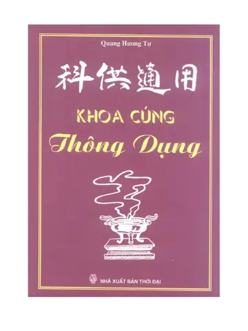 Khoa Cúng Thông D Ng - Quang Hương T | Pdf