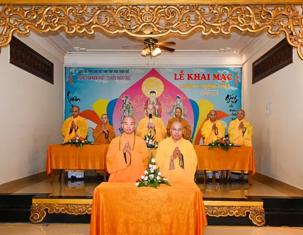 Tu Viện Thiên Trúc, Huế Mở Khóa Tu Phật Thất Kỳ 16