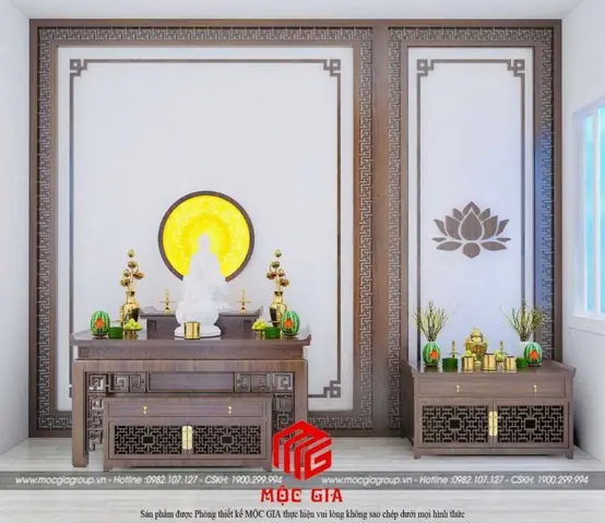 Bàn Thờ Phật Đứng, Án Gian Thờ