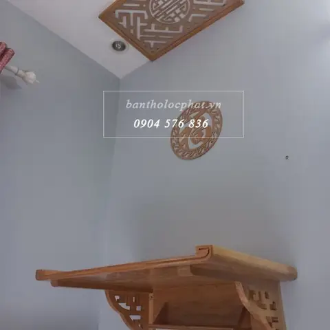 Kích Thước Bàn Thờ Phật Treo Tường Chuẩn Phong Thủy