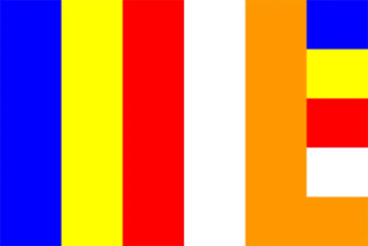 Kích Thước Cờ Phật Giáo Xưởng May Cờ Hoàng Gia