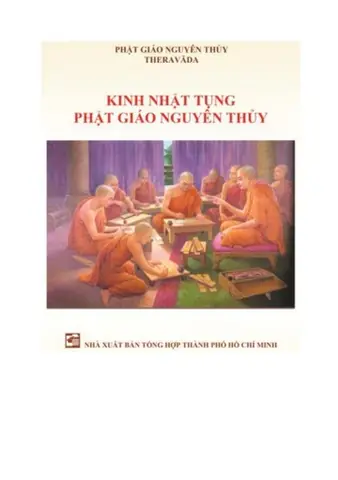 Kinh Nhật Tụng Phật Giáo Nguyên Thủy: Cẩm Nang Thực Hành Cho Phật Tử