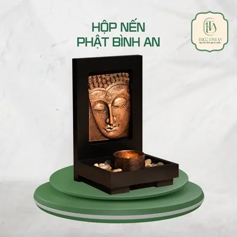 Hộp Nến Phật Bình An