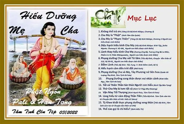 Kinh Phật Về Công Ơn Cha Mẹ: Bài Học Báo Hiếu Sâu Sắc