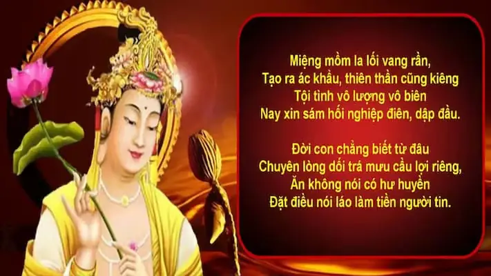 Kinh Sám Hối Khẩu Nghiệp Là Gì?