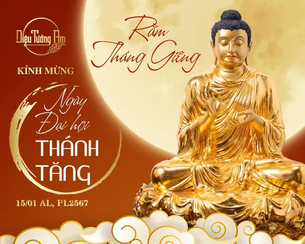 Kính Mừng Ngày Đại Hội Thánh Tăng 15/01 Al, Pl2567