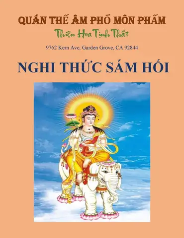 Nghi Thức Sám Hối - Vạn Thập Hiền Minh