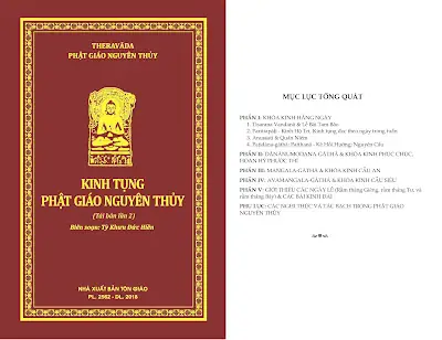 Kinh Tụng Phật Giáo Nguyên Thủy. Tỳ-khưu Đức Hiền Biên Soạn (2018)