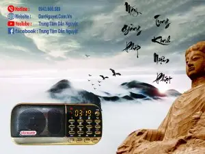 Máy Giảng Pháp, Tụng Kinh, Niệm Phật Cao Cấp Dn14 Với 5005 Bài