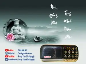 Máy Giảng Pháp, Tụng Kinh, Niệm Phật Cao Cấp Dn14 Với 5005 Bài