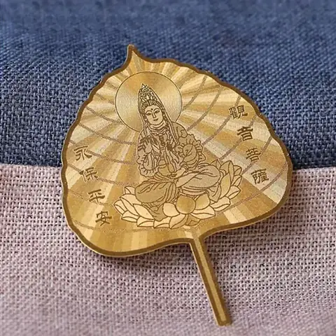 Lá Bồ Đề Phật Quan Âm Thường Được Chế Tác Vô Cùng Tỉ Mỉ Và Tinh Tế