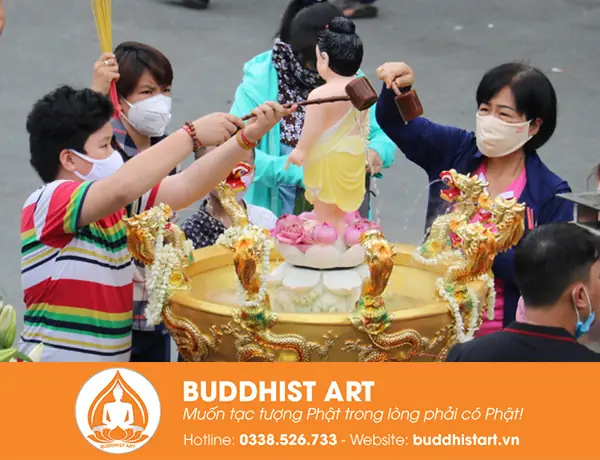 Nghi Thức Tắm Phật Đúng Cách