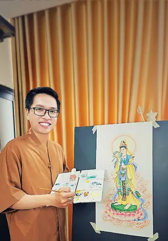 Hội Hoạ Phật Giáo Nhìn Từ Đại Nguyện Của Đức Phật Dược Sư