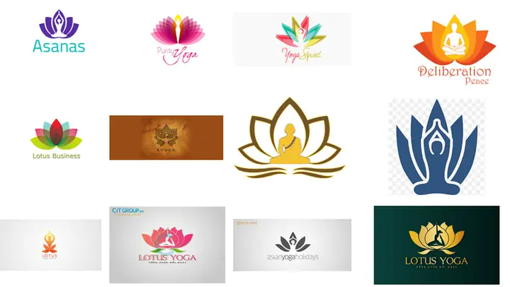 Logo Hoa Sen - Biểu Tượng Người Ngồi