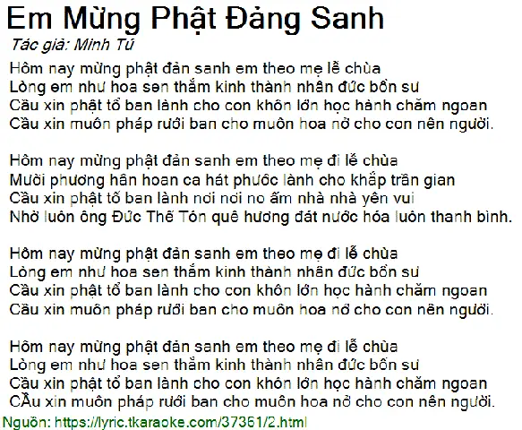 Lời Bài Hát Hôm Nay Ngày Phật Đản Sanh: Ý Nghĩa, Nguồn Gốc Và Cách Hát