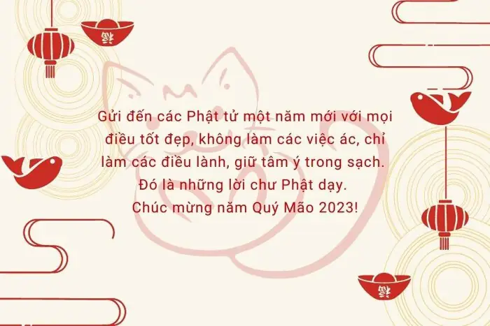10 Lời Chúc Tết 2023 Cho Tăng Ni Phật Tử