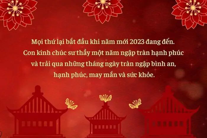 10 Lời Chúc Tết Ý Nghĩa Dành Cho Sư Thầy 2023