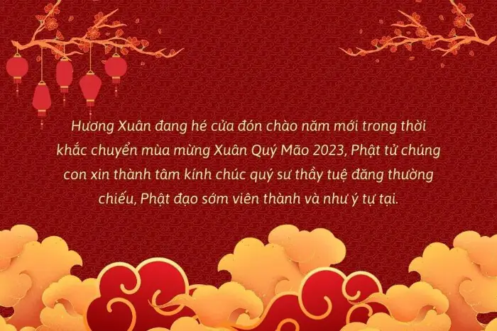 10 Lời Chúc Tết Ý Nghĩa Dành Cho Sư Thầy 2023